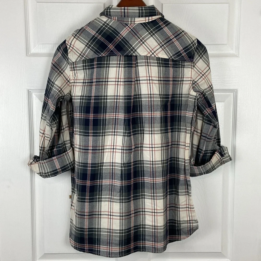 Carhartt Long Sleeve Button Up Shirt RN 14806 New with tag Womens Med 8/10 - Picture 7 of 7
